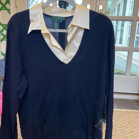 Lauren by Ralph Lauren top - Picture 1 of 7